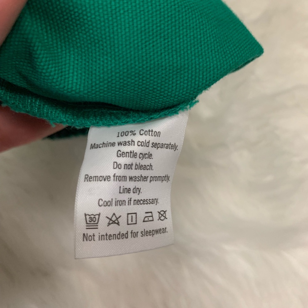 🍩Janie and Jack Girls Dot Short Green Size 3-6 M - Picture 5 of 6